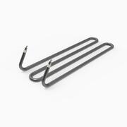 Tubular electric heater for electric frying pan